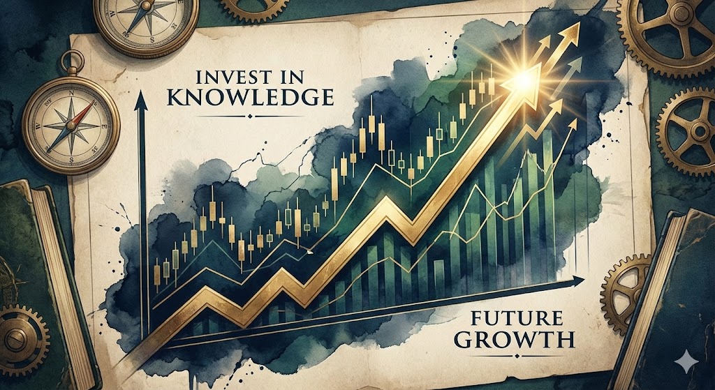  右肩上がりに急上昇する株価チャートのイメージ