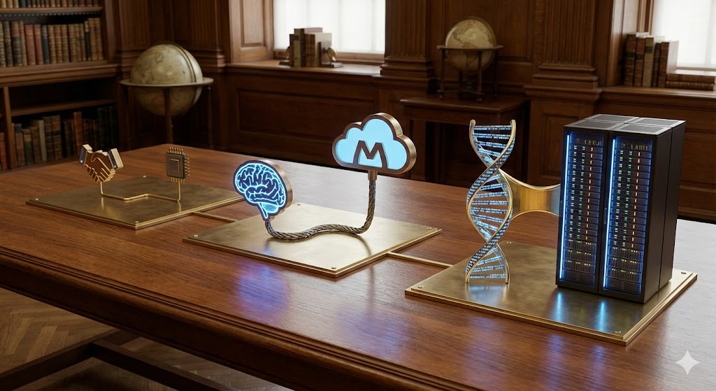 OpenAIとMicrosoftの提携関係の変遷を示すタイムライン